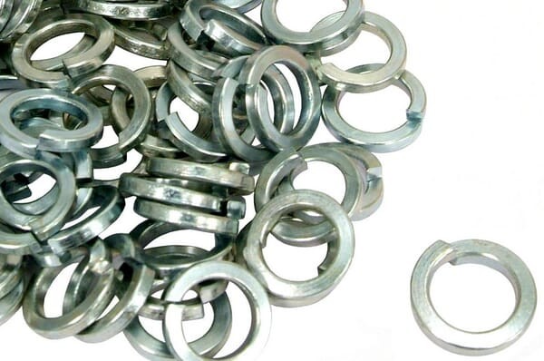 Zestaw metrycznych podkładek sprężystych