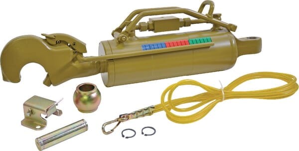 Łącznik górny hydrauliczny, hak z kulą kat.3, Ø 90 mm