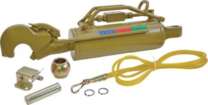 Łącznik górny hydrauliczny, hak z kulą kat.3, Ø 90 mm