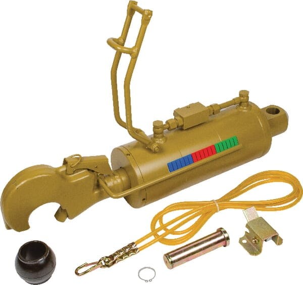 Łącznik górny hydrauliczny, hak z kulą kat.4HD, Ø 120 mm
