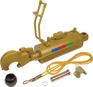 Łącznik górny hydrauliczny, hak z kulą kat.4HD, Ø 120 mm