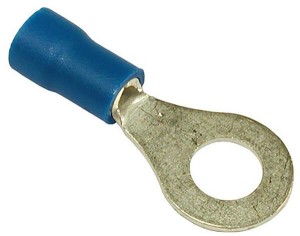 Końcówka przewodu oczkowa, niebieska, 1.5-2.5mm² Ø 6 mm 50 szt. Vapormatic