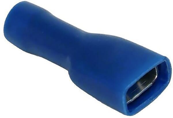 Końcówka przewodu izolowana, żeńska, niebieska 1.5-2.5mm² 6.4x0.8 mm 50 szt. Vapormatic