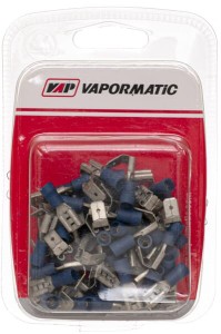 Końcówka przewodu płaska nasadkowa z rozdzielaczem, niebieska 1.5-2.5mm² 6.4x0.8 50 szt. Vapormatic