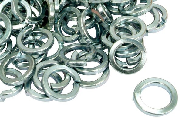 Zestaw metrycznych podkładek sprężystych