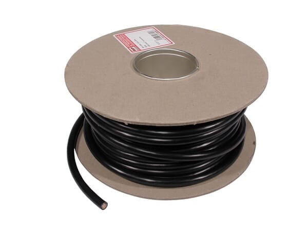 Przewód elektryczny, 3 x 1.50 mm² PCW, czarny Vapormatic