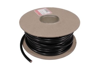 Przewód elektryczny, 3 x 1.50 mm² PCW, czarny Vapormatic