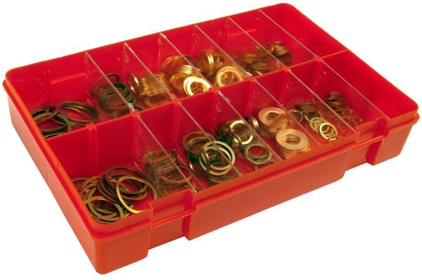 Zestaw podkładek do wtryskiwacza