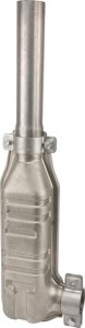 Tłumik wydechowy, 45 mm przyłącze pod kątem