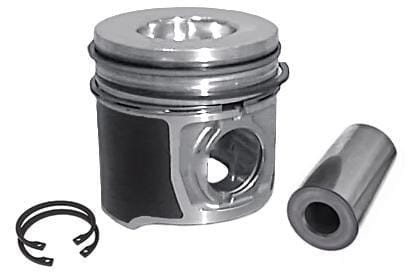 Tłok z pierścieniami