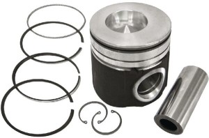 Tłok z pierścieniami