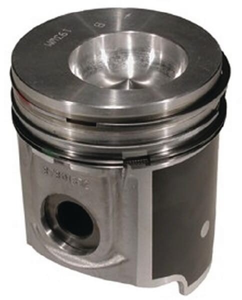 Tłok z pierścieniami