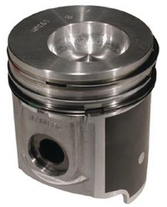 Tłok z pierścieniami