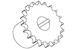 Koło zębate przenośnika