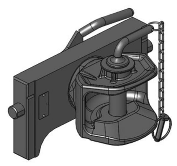 Zaczep typu W320 S38 Orlandi K1 (Ø 31.5 mm)