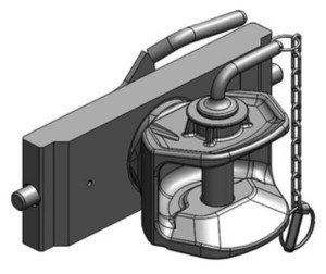 Zaczep typu W330 S30 CBM K1 (Ø 31.5 mm)