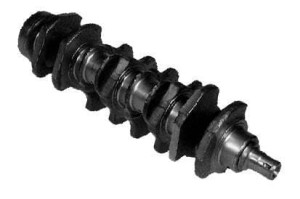 Wał korbowy silnika 4-cylindrowego