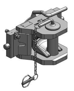 Zaczep oczkowy W330 S32 kat. D3 (Ø 50 mm) Spielbegrenzer DFS