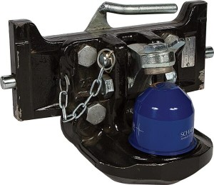 Zaczep transportowy, kulowy, K80, 330 mm