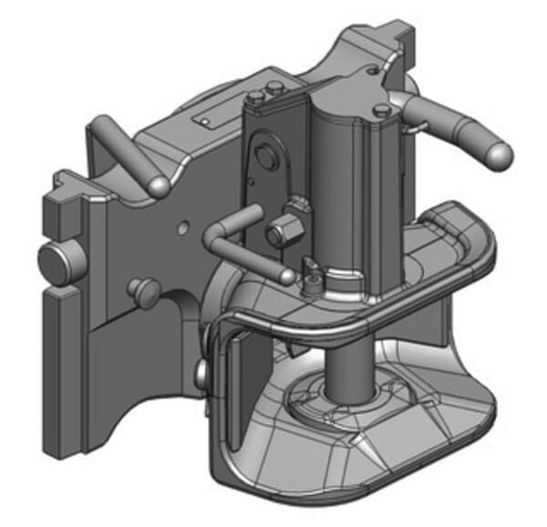 Zaczep typu W320 S18 Sauermann CH-I (Ø 31.5 mm) F2