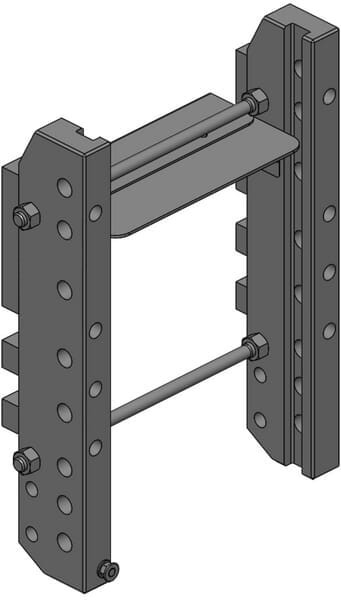 Korpus zaczepu, 390mm