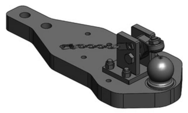 Belka zaczepu Heavy Duty K80® Valtra T4 144, 154, 174e, 194, 214, 234