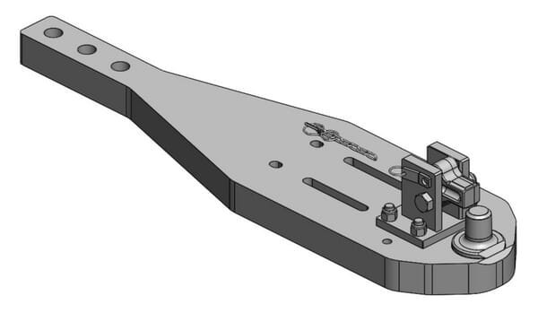 Płyta nośna zaczepu Pitonfix Deutz TTV 7230, 7250