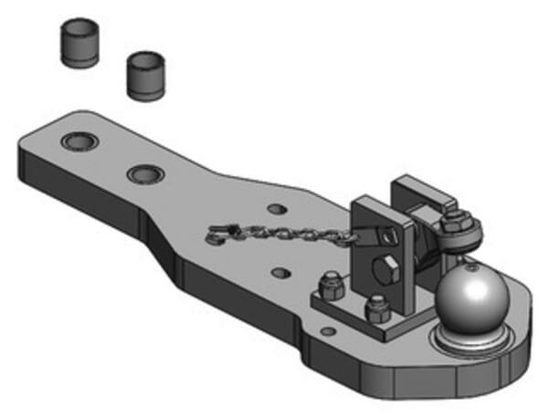 Płyta nośna zaczepu K80® NH-T6000 Delta, Plus / Steyr Profi / Case MXU