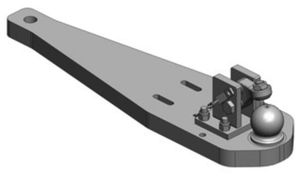 Płyta nośna zaczepu K80® Case Puma 165-230 / NH-T7000 / Steyr CVT 6165-6230