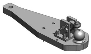 Płyta nośna zaczepu K80® Case Puma EP 150-175 / Steyr CVT Eco 6150-6175