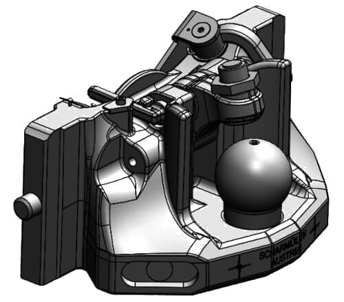 Zaczep kulowy K80