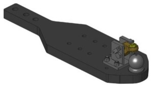 Płyta nośna zaczepu K80® Steyr CVT / Case CVX / New Holland TVT