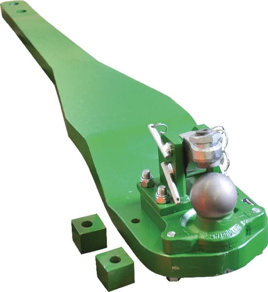 Płyta nośna zaczepu, K80 1565 mm
