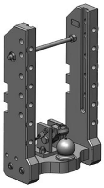 Korpus zaczepu K80 330mm