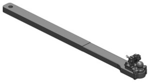 Płyta nośna zaczepu K80® Case Steiger/Quadrac 350-500