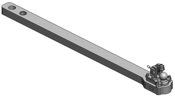 Płyta nośna zaczepu K80® JD 9470RX, 9520RX, 9570RX, 9620RX