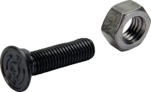 Śruba płużna 2-noskowa DIN11014 M10x40 mm kl. 8.8 z nakrętką