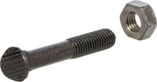 Śruba redlicy wypukła kl. 8.8, M10 X 60 mm z nakrętką