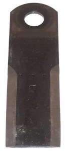 Nóż rozdrabniacza do słomy 173x50x4 mm Ø 20 mm