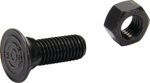 Śruba płużna 4-kątna z podsadzeniem DIN 608, M12 x 35 mm kl. 12.9 z nakrętką