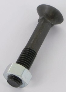 Śruba płużna 4-kt. z podsadzeniem DIN 608 M12x70 mm kl. 12.9 z nakrętką
