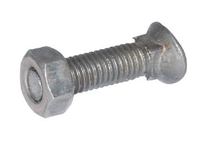 Śruba redlicy wypukła M12x75 mm z nakrętką