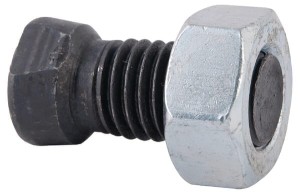 Śruba stożkowa jednostronnie ścięta, M14x38 mm z nakrętką