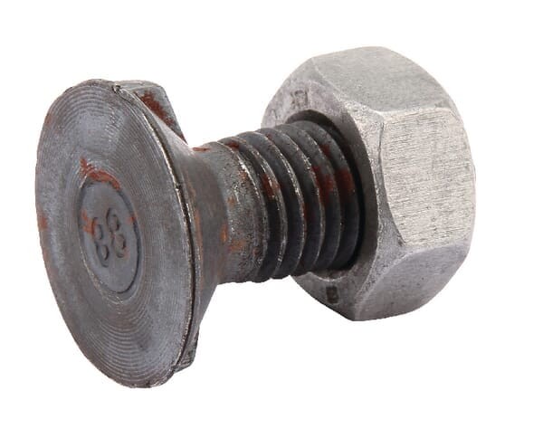 Śruba płużna 2-noskowa DIN11014, M14 x 35 mm kl. 8.8 z nakrętką
