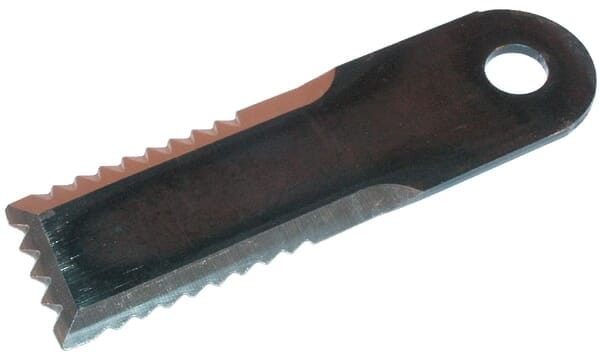 Nóż rozdrabniacza do słomy 173x50x4 mm Ø 18 mm