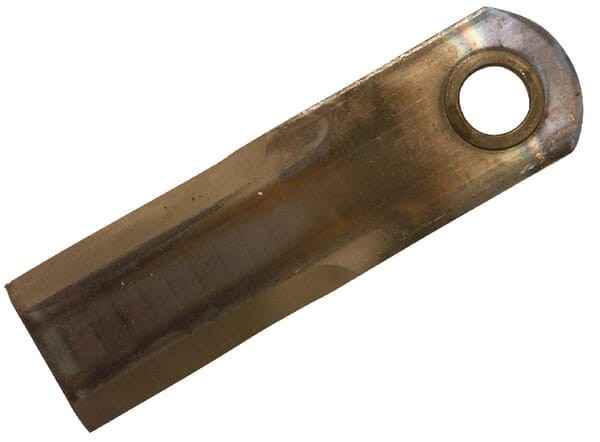 Nóż rozdrabniacza do słomy 175x50x4 mm Ø 20 mm