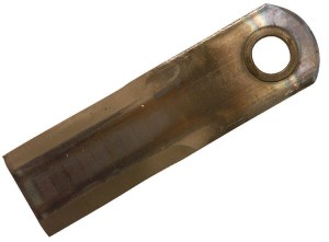 Nóż rozdrabniacza do słomy 175x50x4 mm Ø 20 mm