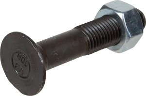 Śruba płużna 1-noskowa DIN604 M16x80 mm kl. 8.8 z nakrętką
