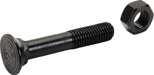 Śruba płużna 4-kątna z podsadzeniem DIN 608, M14 x 80 mm kl. 12.9 z nakrętką