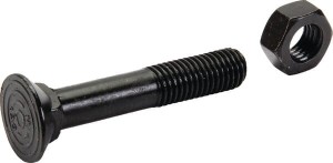 Śruba płużna 4-kątna z podsadzeniem DIN 608, M14 x 80 mm kl. 12.9 z nakrętką
